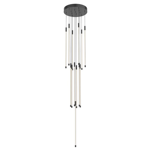 Kuzco Lighting Motif 13-Inch Wide LED Multi-Port Pendant in Black by Kuzco Lighting MP75127-BK