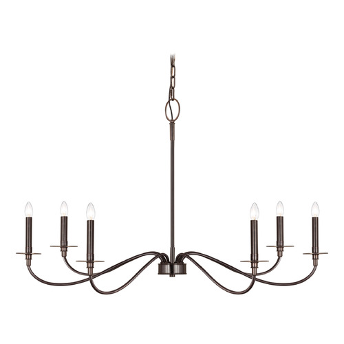 Z-Lite Arrington Plated Bronze Chandelier by Z-Lite 2301-42BP