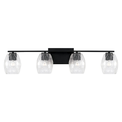 Capital Lighting Lucas 33.50-Inch Vanity Light in Matte Black by Capital Lighting 145341MB-525