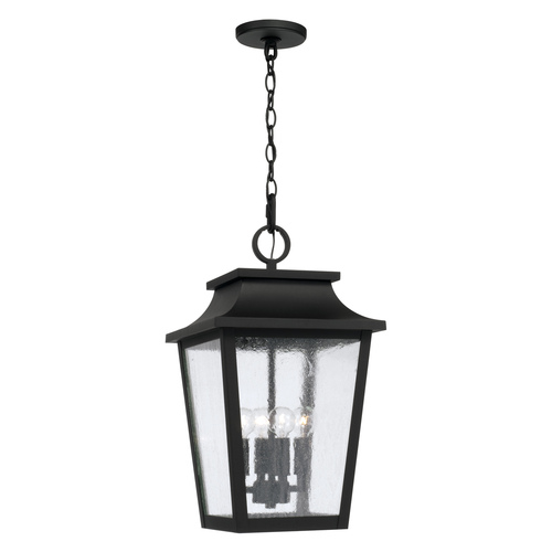 Capital Lighting Chandler Black Outdoor Hanging Light