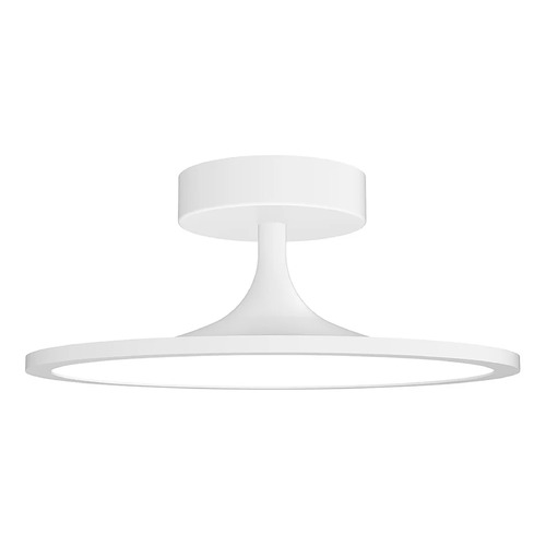Alora Lighting Issa White LED Semi-Flushmount Light