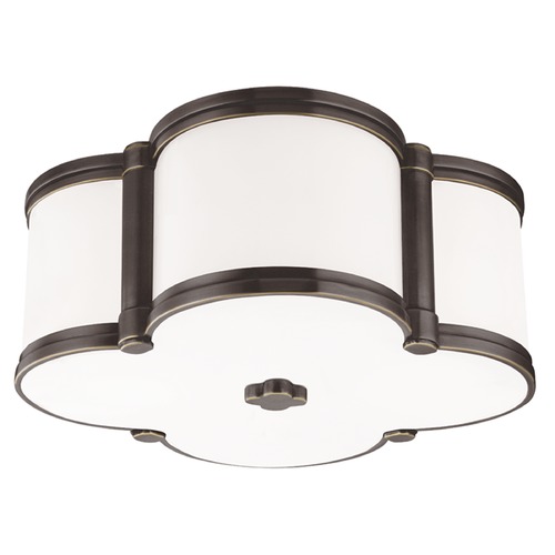 Chandler 2-Light Flush Mount in Old Bronze by Hudson Valley Lighting