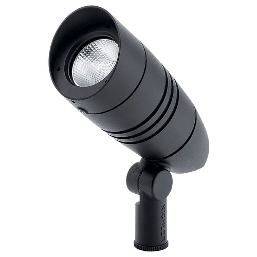 C-Series 120-277V 40-Degree 10W Small Accent Light in Textured Black 3000K by Kichler Lighting