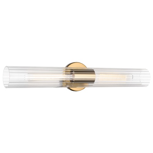 Odette Aged Gold Bathroom Light by Matteo Lighting
