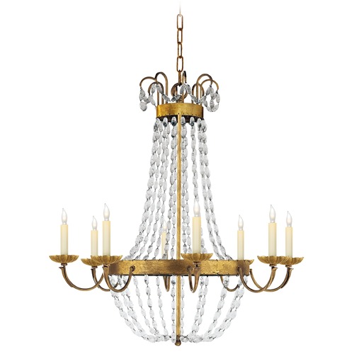 E.F. Chapman Paris Flea Market Chandelier in Gilded by Visual Comfort Signature
