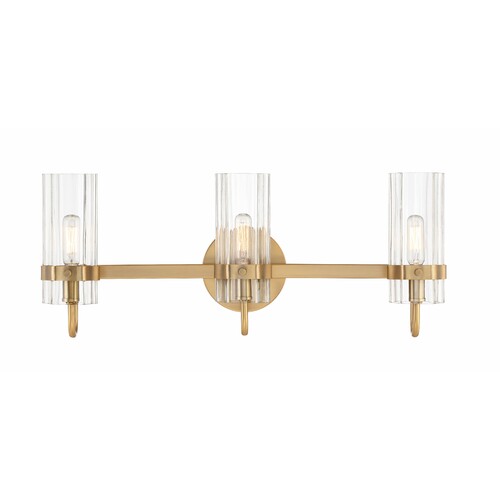 Brook 22-Inch Vanity Light in Brass by Eurofase Lighting