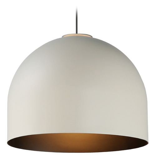 ET2 Lighting Foster Gray & Black LED Pendant by ET2 Lighting E34606-54GYBK