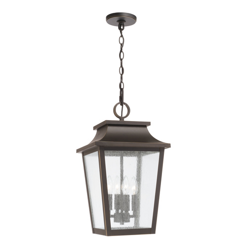 Capital Lighting Chandler Oiled Bronze Outdoor Hanging Light
