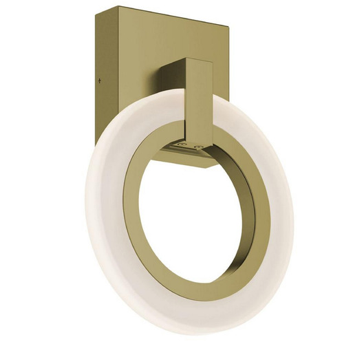 Afx Lighting Halo Light Antique Brass LED Sconce