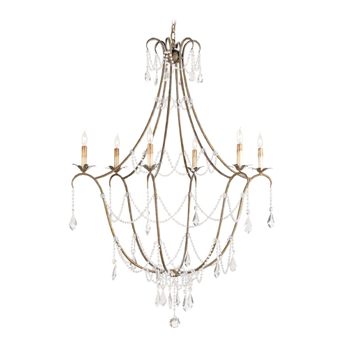Elizabeth Chandelier in Rhine Gold by Currey & Company