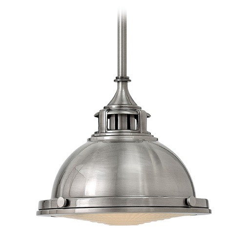 Hinkley Amelia 11.50-Inch Polished Antique Nickel Pendant by Hinkley Lighting 3122PL