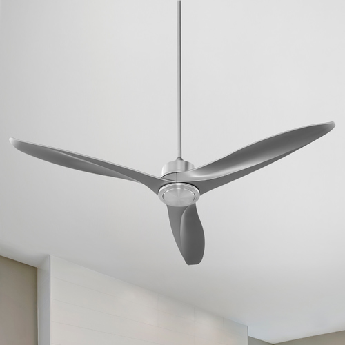 Kress 60-Inch Fan in Satin Nickel by Quorum Lighting
