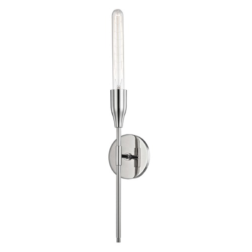 Mitzi by Hudson Valley Tara Polished Nickel Sconce by Mitzi by Hudson Valley H116101-PN