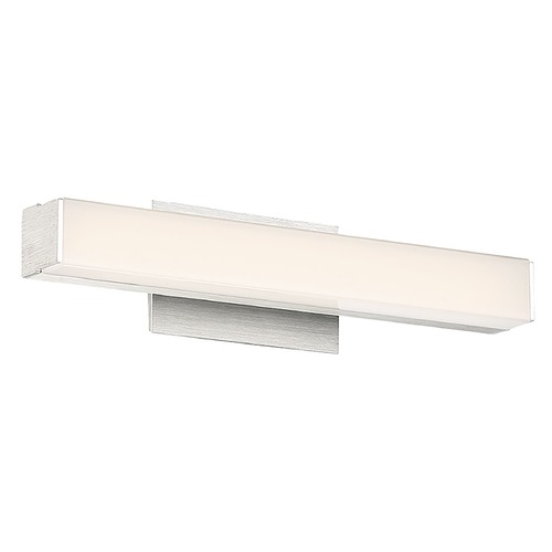 WAC Lighting Wac Lighting Brink Brushed Aluminum LED Bathroom Light WS-77612-27-AL