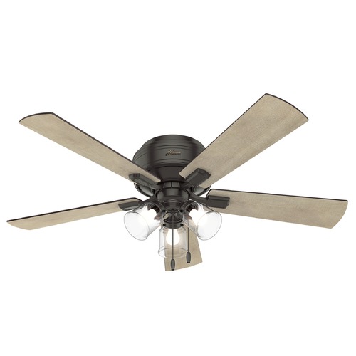 Hunter Fan Company 52-Inch Noble Bronze LED Ceiling Fan by Hunter Fan Company 54208