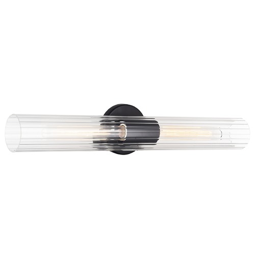 Matteo Lighting Odette Black Bathroom Light by Matteo Lighting S05403BK