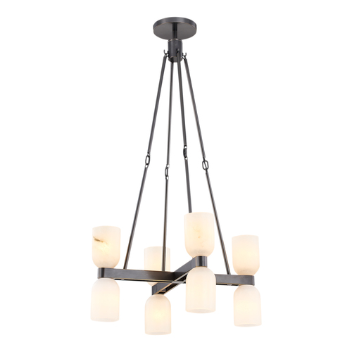 Alora Lighting Elisa Carlucci Lucian Urban Bronze Chandelier