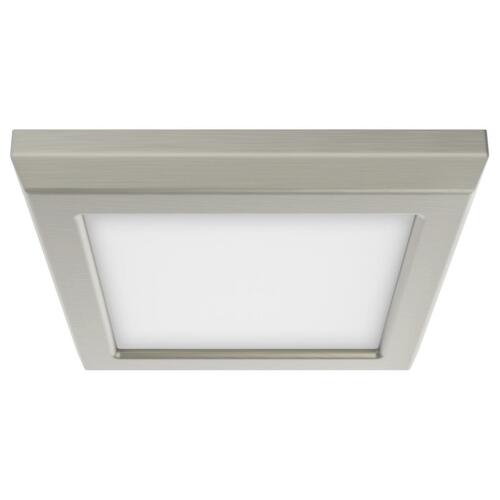 Blink 5-Inch 9W 5CCT LED Flush Mount in Nickel by Satco Lighting