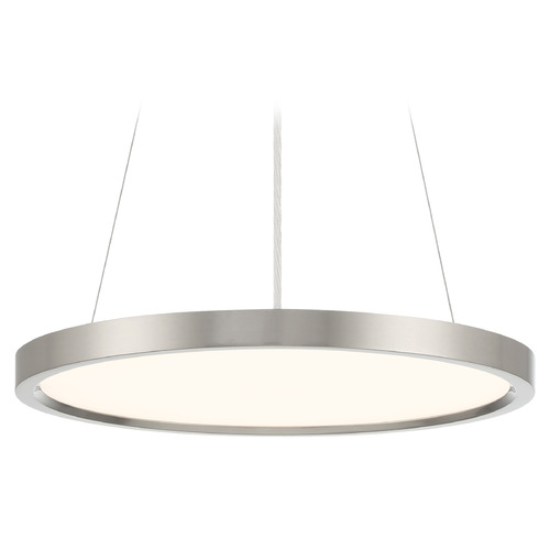 Minka Lavery Pendant Brushed Nickel LED Pendant by Minka Lavery 725-84-L