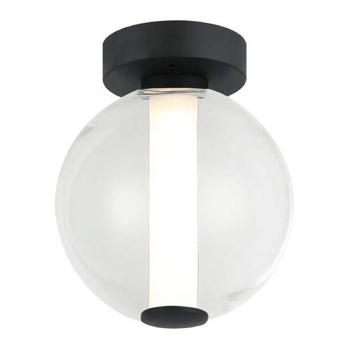 Matteo Lighting Belange Matte Black LED Flush Mount by Matteo Lighting WX69611MBCL