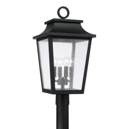 Capital Lighting Chandler Black Post Light