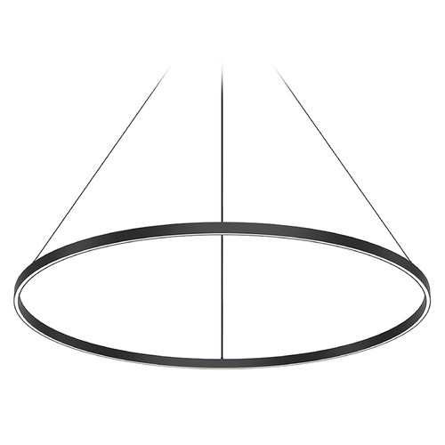 Kuzco Lighting Kuzco Lighting Cerchio Black LED Pendant Light PD87748-BK-UNV-010