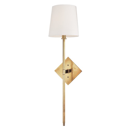 Cortland 25.50-Inch Sconce in Aged Brass by Hudson Valley Lighting