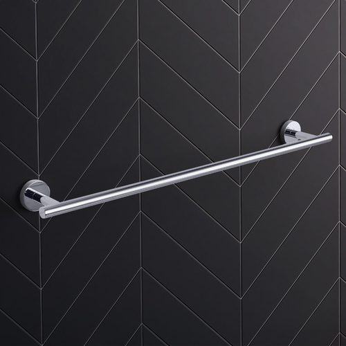 Seattle Hardware Co Prelude Chrome Towel Bar 24-Inch Center to Center