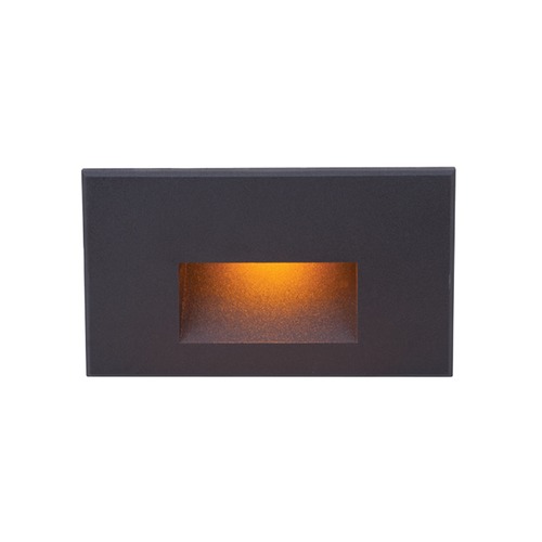 WAC Lighting LED 12V LEDme Horizontal Step & Wall Light by WAC Lighting 4011-AMBK