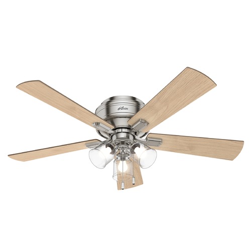 52-Inch Brushed Nickel LED Ceiling Fan by Hunter Fan Company