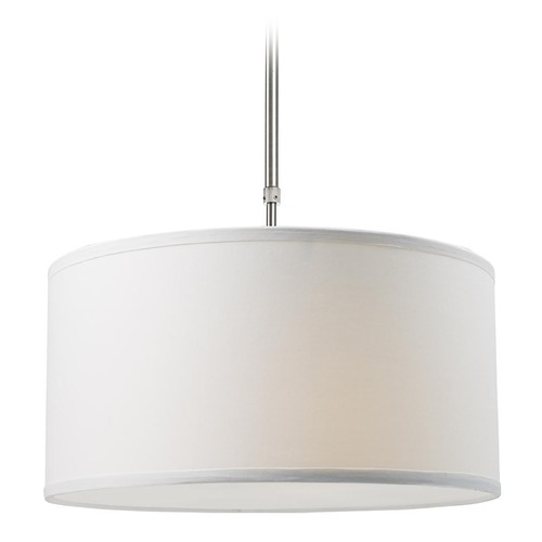 Albion Brushed Nickel Pendant by Z-Lite