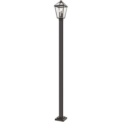 Talbot Oil Rubbed Bronze Post Light by Z-Lite