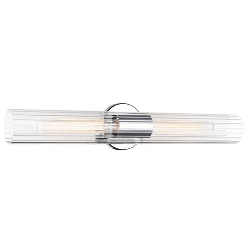 Odette Chrome Bathroom Light by Matteo Lighting