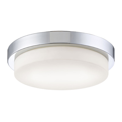 Salba Chrome LED Flush Mount Eurofase Lighting