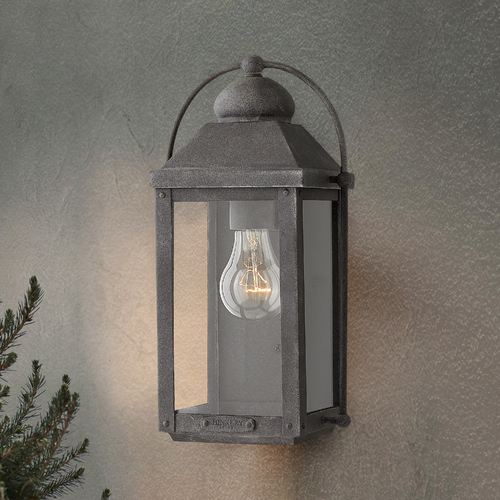 Anchorage 13-Inch Aged Zinc LED Outdoor Wall Light by Hinkley Lighting