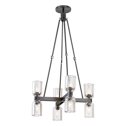 Alora Lighting Alora Lighting Elisa Carlucci Lucian Urban Bronze Chandelier CH338822UBCC