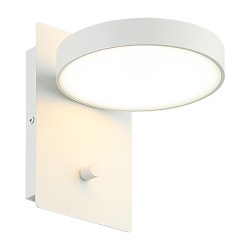 Matteo Lighting Azton White LED Switched Sconce