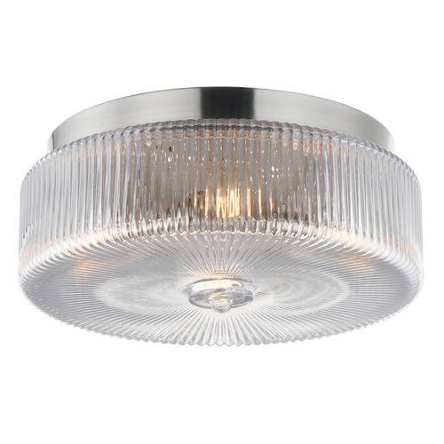Maxim Lighting Kasbah Satin Nickel Flushmount Light