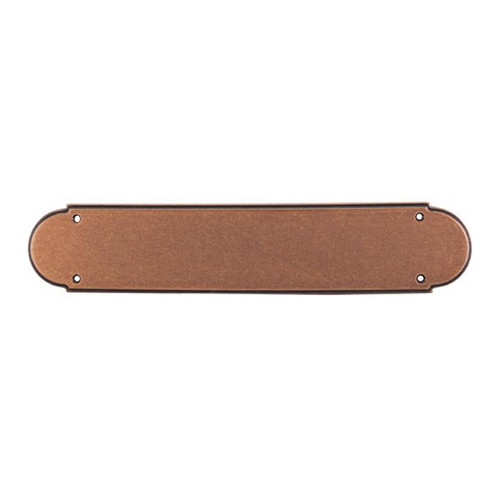 Top Knobs Hardware Push Plate in Old English Copper Finish M910