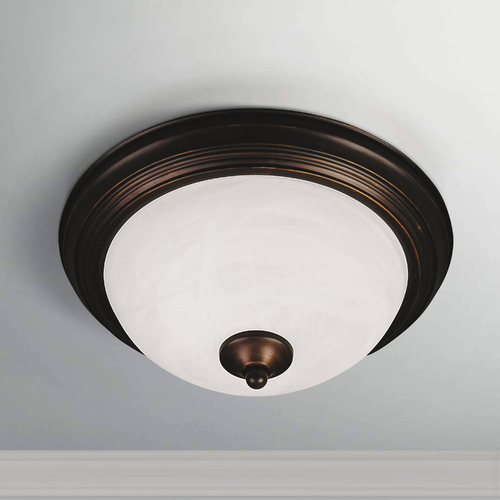 Maxim Lighting Oil Rubbed Bronze Flush Mount by Maxim Lighting 5842MROI