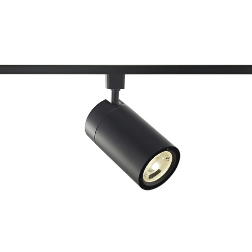 Black LED 4000K Cylinder Track Head for Halo Track System by Recesso