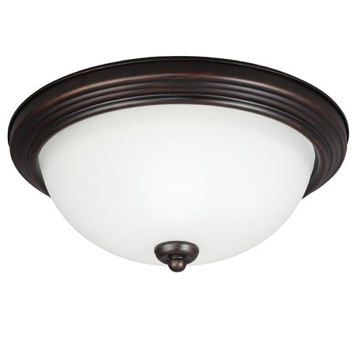 Geary 10.50-Inch Flush Mount in Bronze by Generation Lighting