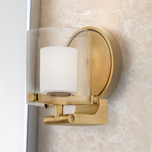 Hinkley Hinkley Rixon Heritage Brass LED Sconce 3000K 425LM 5490HB-LL