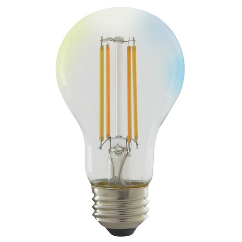 Starfish 5W Clear A19 Dimmable LED Tunable White Wi-Fi 120V Bulb by Satco Lighting