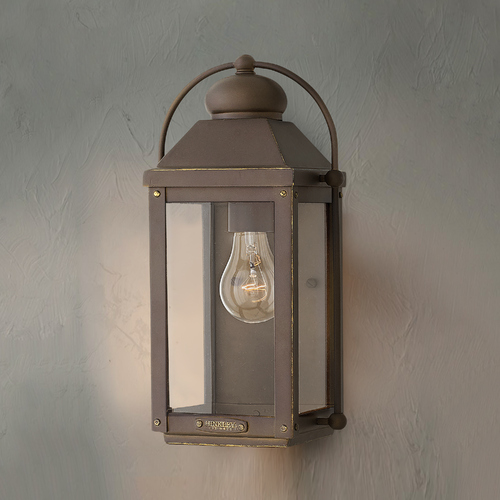 Anchorage 13-Inch Light Oiled Bronze LED Outdoor Wall Light by Hinkley Lighting