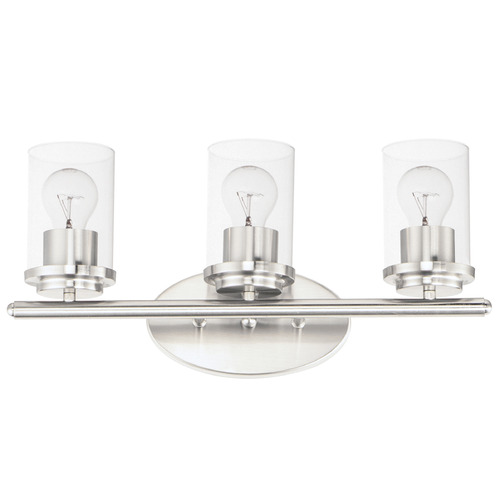 Maxim Lighting Corona Satin Nickel Bathroom Light