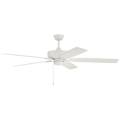 Craftmade Lighting Outdoor Super Pro 60-Inch Fan in White by Craftmade Lighting OS60W5