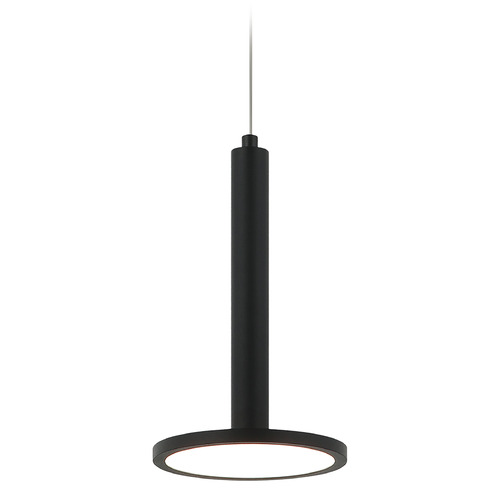 Matteo Lighting Extraterrestrial Matte Black LED Mini-Pendant Light