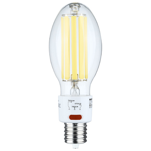 45W ED28 5000K Wattage Selectable Mogul HID Replacement Bulb by Satco