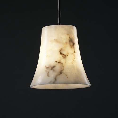 Justice Design Group Justice Design Group Lumenaria Collection Mini-Pendant Light FAL-8816-20-DBRZ